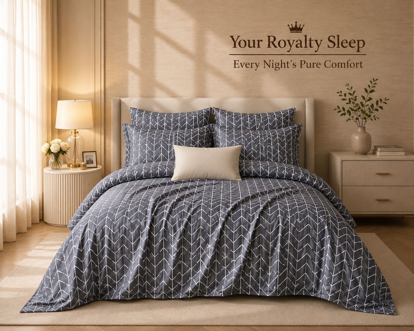 300 tc queen size Bedsheet